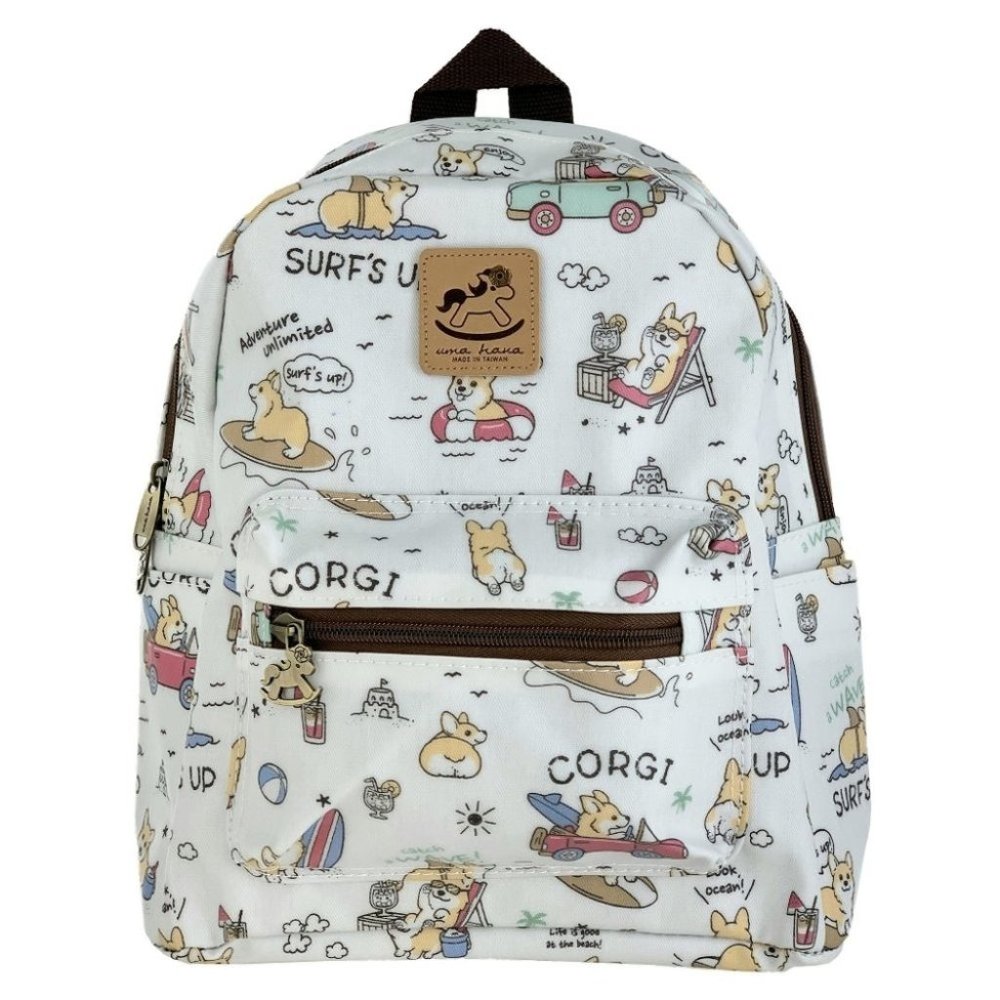 Waterproof Corgi Mini Small Travel Backpack - Picture 1 of 12